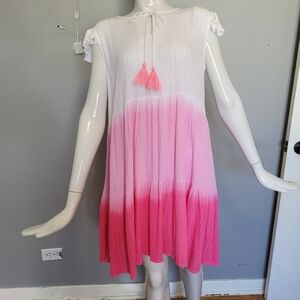 Charlie Paige Ombre Coverup Dress, VGUC, Size M